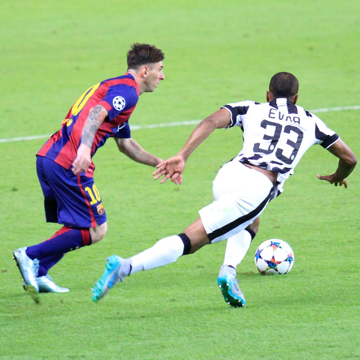 Real photo from Champions League final (Wikimedia)